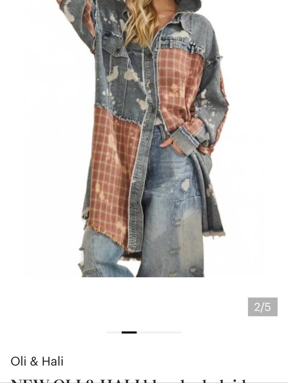 Patchwork Denim Jacket - Picture 5 of 5